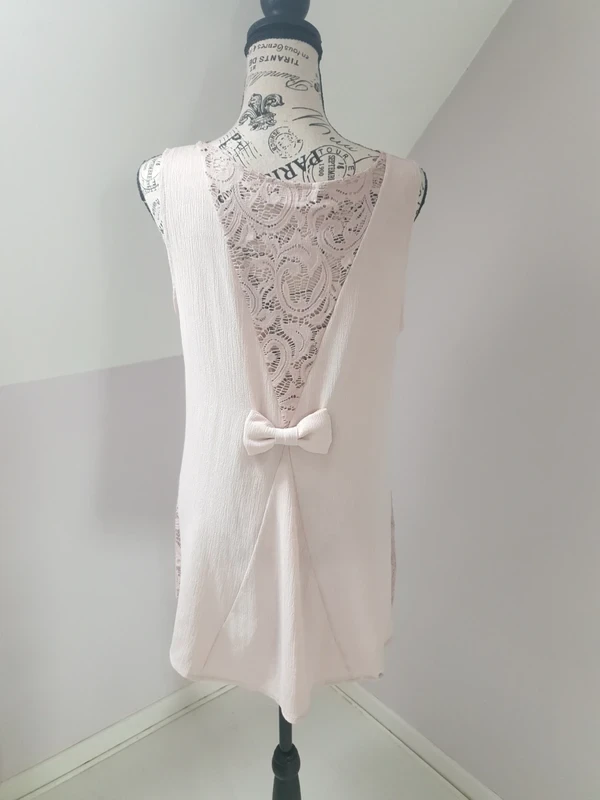 🌸 Long lace blouse – Jus d'Orange – One size – Very good condition – photo 3